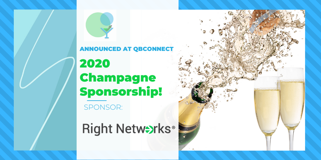 EPIC NEWS!!! CHAMPAGNE SPONSORSHIP IS RIGHT NETWORKS!