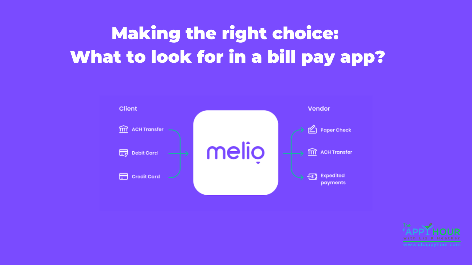 Making the right choice: what to look for in a bill pay app?