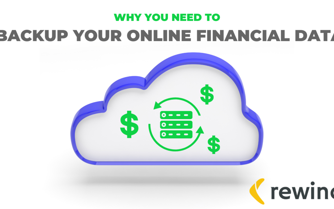Why You Need to Backup Your Online Financial Data